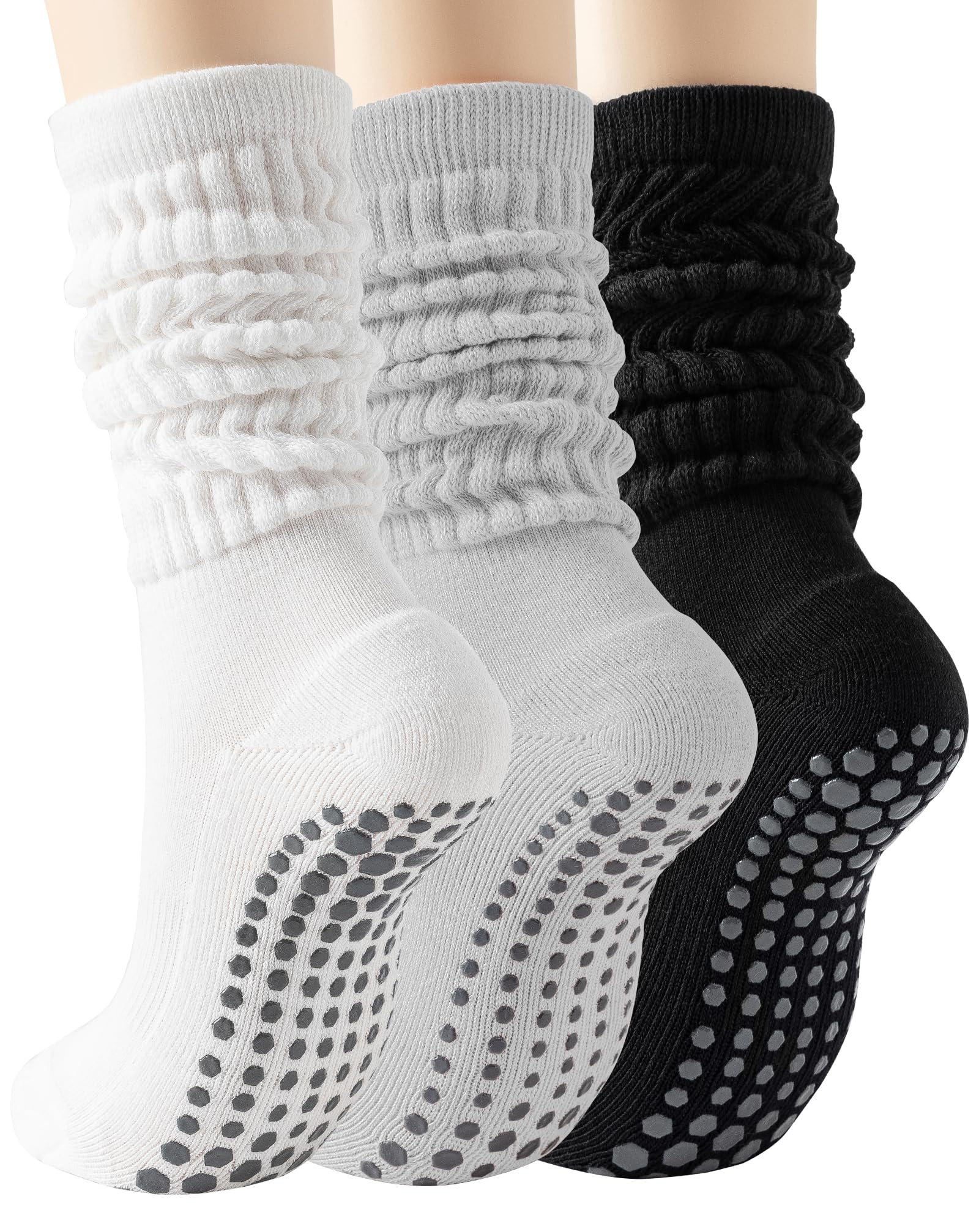 Diana Scrunch Grip Socks